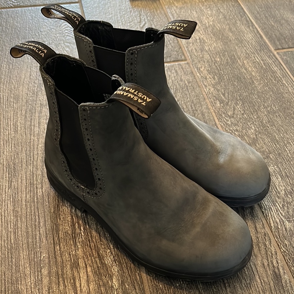 Blundstone High Top Boots Rustic Black